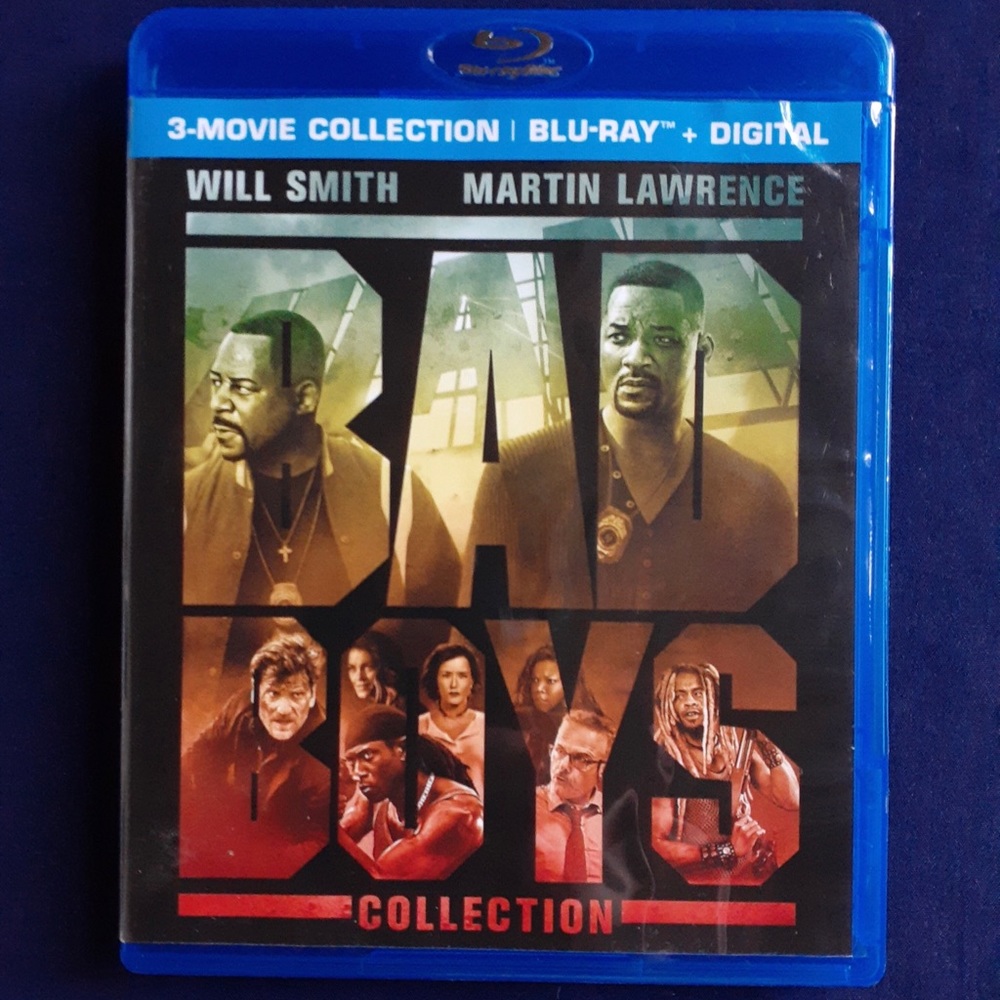 Free if Bundled! Bad Boys 3-Movie Collection Blu-Ray